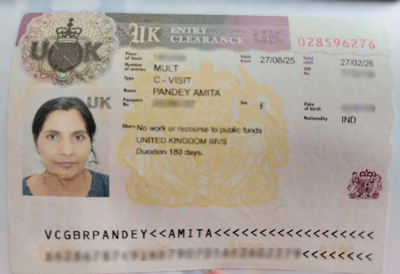 Amita Pandey Visa